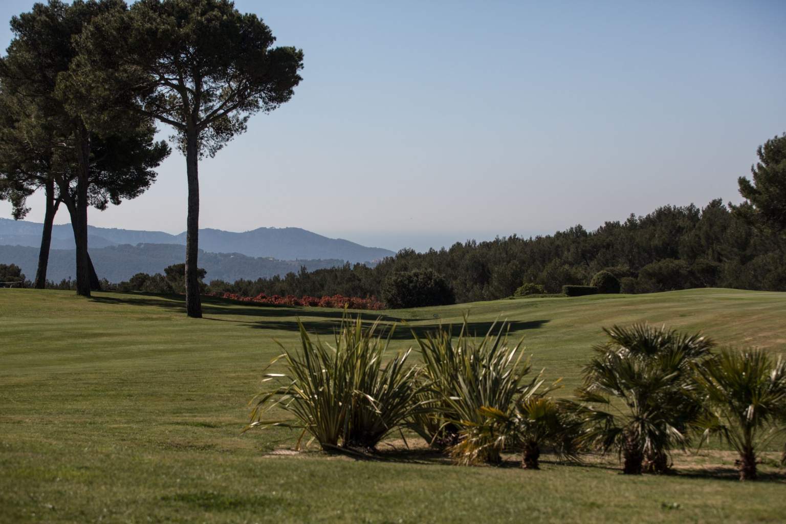 The golf of the hôtel du Castellet